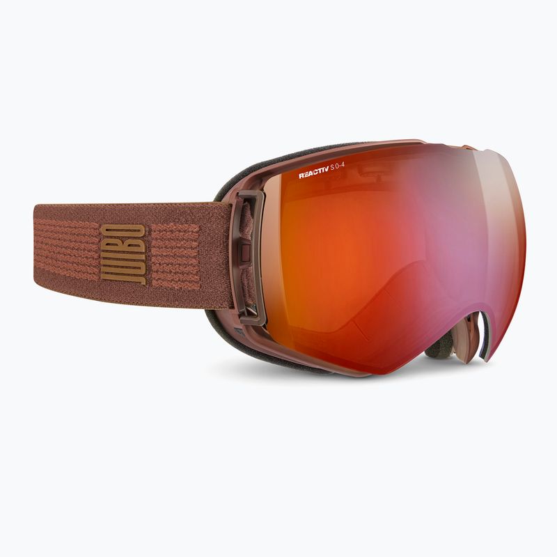 Gogle narciarskie Julbo Lightyear Reactiv High Contrast S0-S4 brown/flash infrared 2
