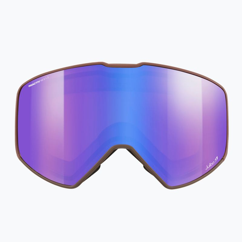 Gogle narciarskie Julbo Cyrius X Reactive Glare Control brown/flash blue 2