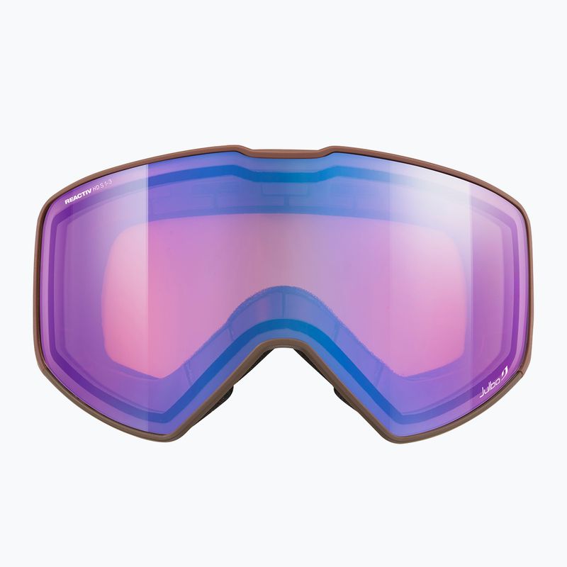 Gogle narciarskie Julbo Cyrius X Reactive Glare Control brown/flash blue 3