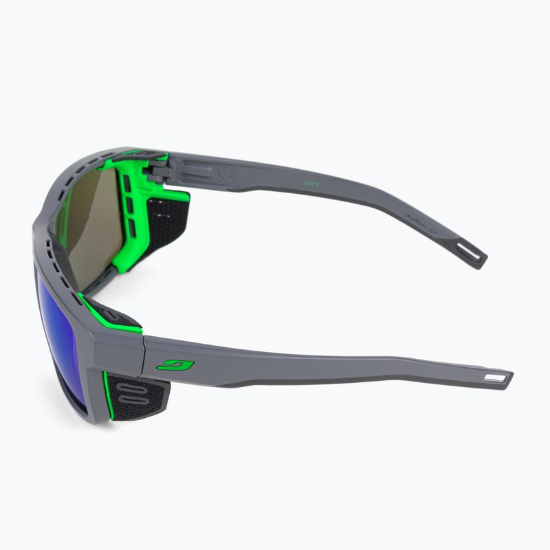 Okulary przeciwsłoneczne Julbo Shield Spectron matt gray/green 4