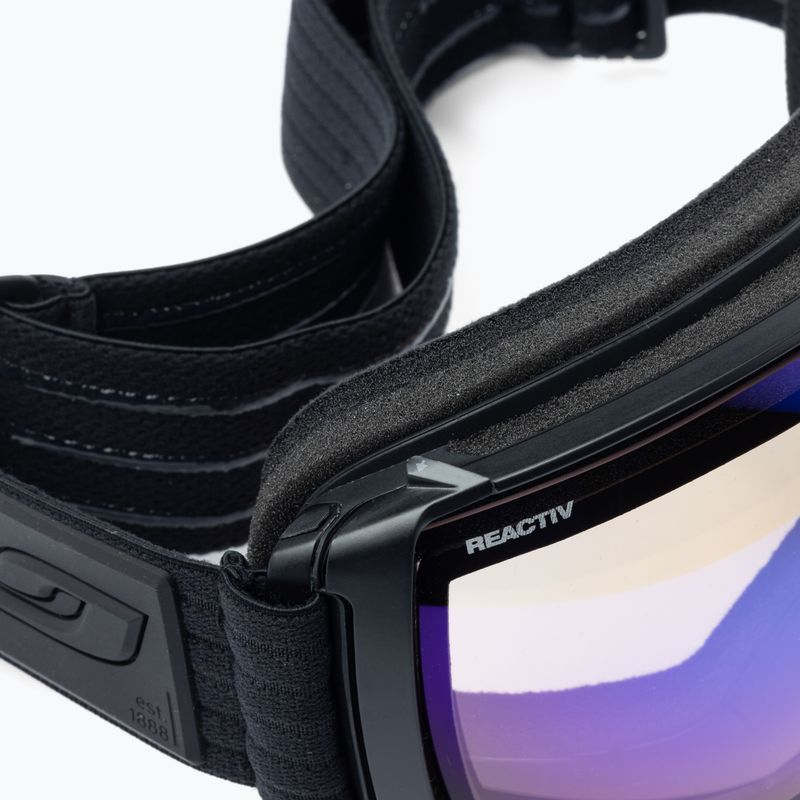 Gogle narciarskie Julbo Aerospace black/reactiv performance/flash blue 5
