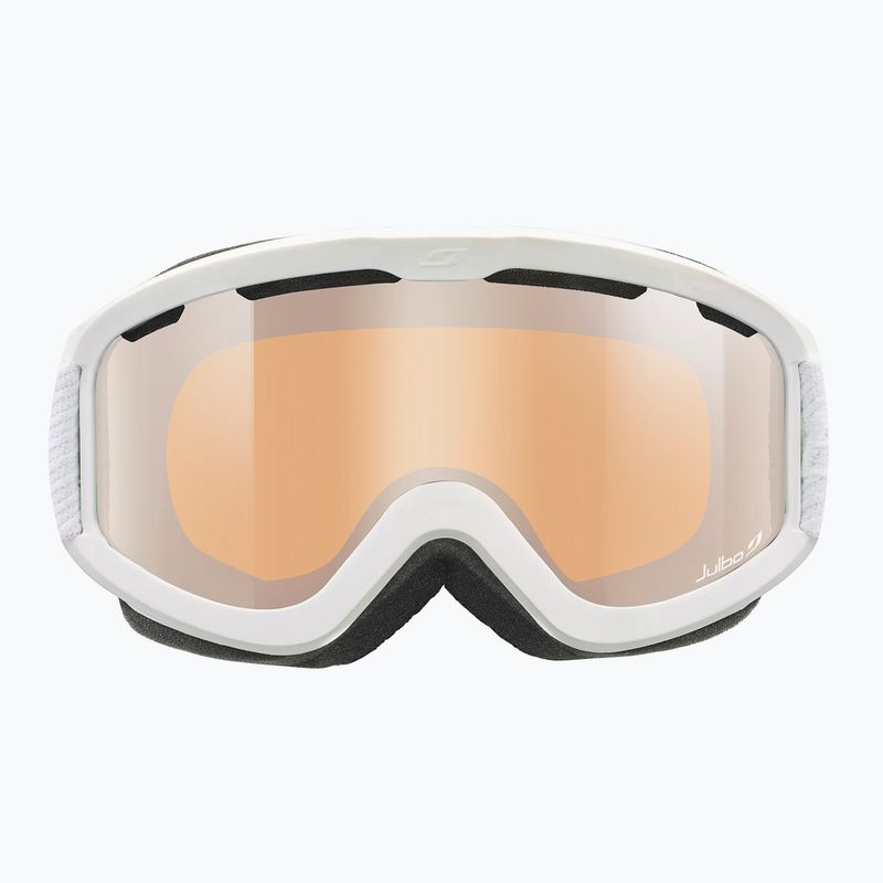 Gogle narciarskie Julbo June white/goldange/flash silver 2
