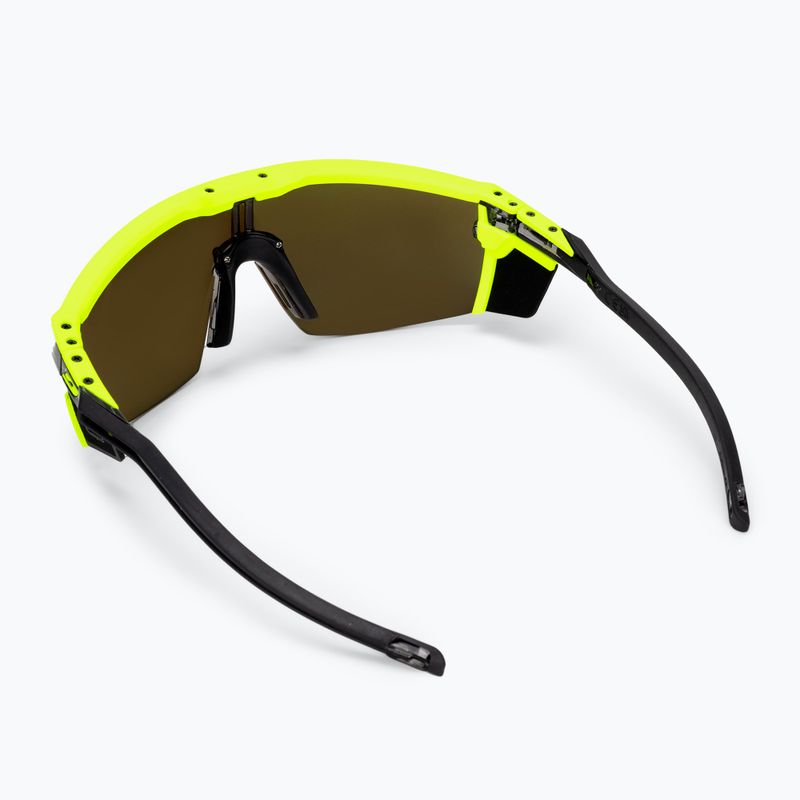 Okulary przeciwsłoneczne Julbo Ultimate Cover Polar 4 Hd black/yellow fluo/capsule ocean master 3