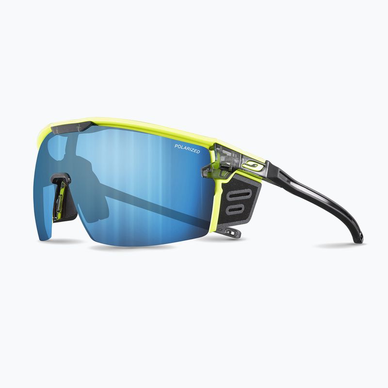 Okulary przeciwsłoneczne Julbo Ultimate Cover Polar 4 Hd black/yellow fluo/capsule ocean master 8