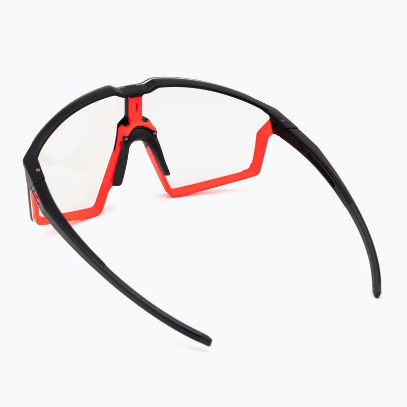 Okulary przeciwsłoneczne Julbo Edge Reactiv mat black/mat fluo orange/clear 2