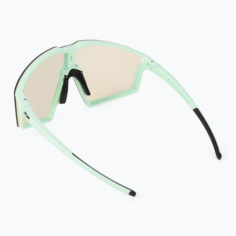 Okulary przeciwsłoneczne Julbo Edge Reactiv Light Amplifier mat mint/multilayer gold pink 2