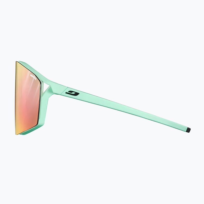 Okulary przeciwsłoneczne Julbo Edge Reactiv Light Amplifier mat mint/multilayer gold pink 7
