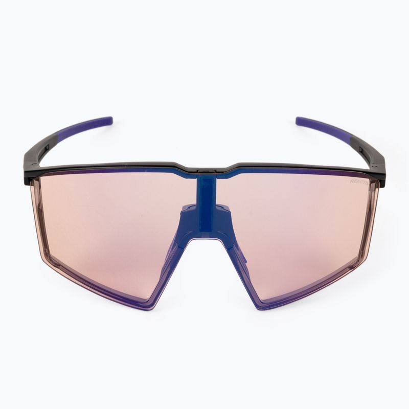 Okulary przeciwsłoneczne Julbo Edge Reactiv High Contrast matt translucent black/purple 4