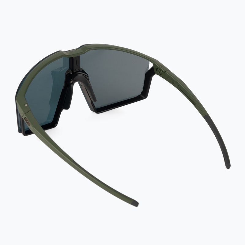 Okulary przeciwsłoneczne Julbo Edge Spectron matt khaki/black/multilayer red/clear 3