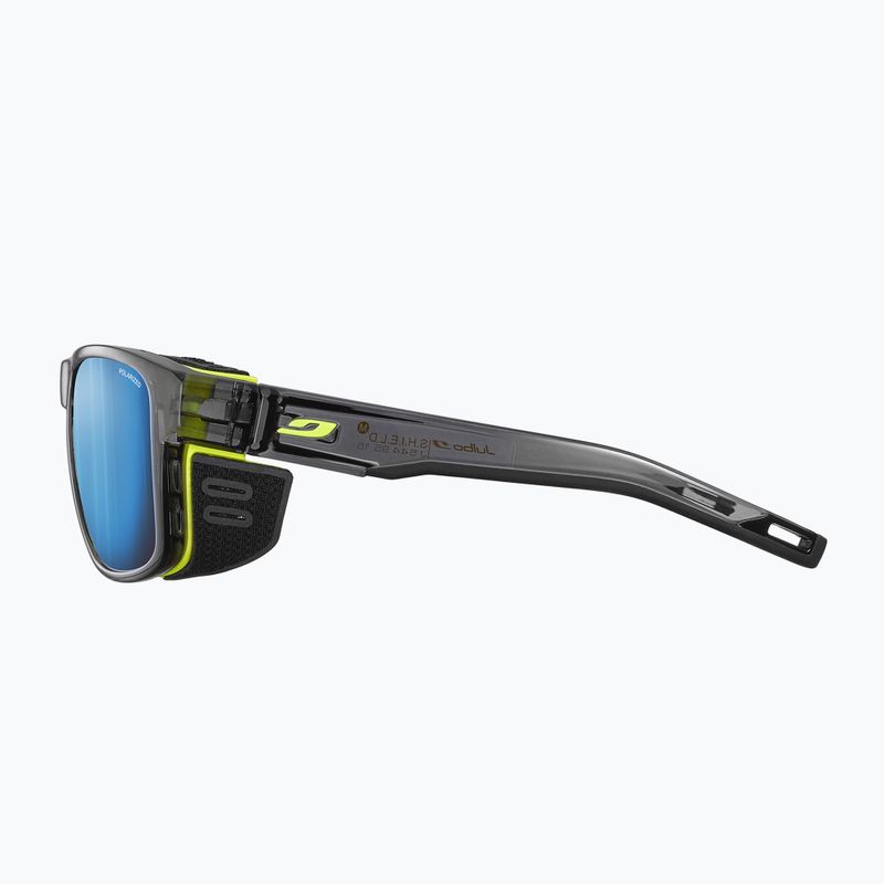 Okulary przeciwsłoneczne Julbo Shield Polar HD black/yellow fluo/capsule ocean master 9