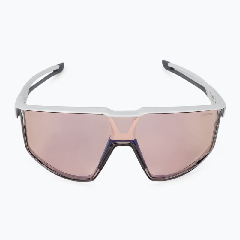 Okulary przeciwsłoneczne Julbo Fury Reactiv High Contrast matt white/translucent gray/blue 3