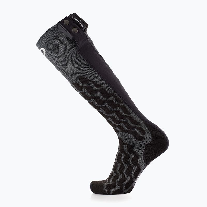 Skarpety ogrzewane Therm-ic Powersocks Heat Fusion Uni grey/ black 2