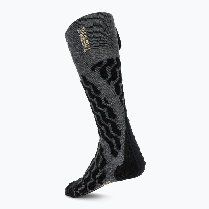Skarpety ogrzewane Therm-ic Powersocks Heat Fusion Uni grey/ black 2