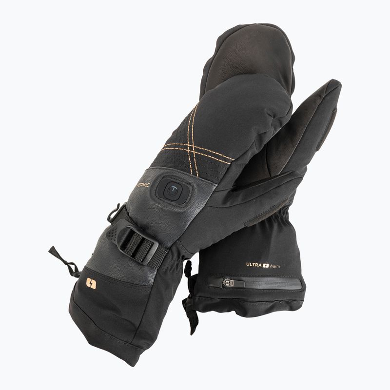Rękawice podgrzewane damskie Therm-ic Ultra Heat Boost Mittens W + Ultra-Lightweight Batteries black