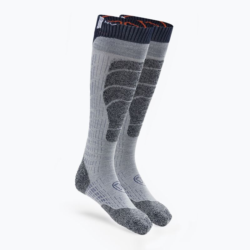 Skarpety narciarskie SIDAS Ski Merino gris/orange