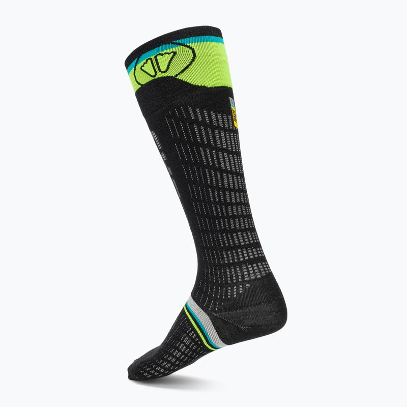 Skarpety narciarskie SIDAS Ski Ultra Fit black/yellow 2