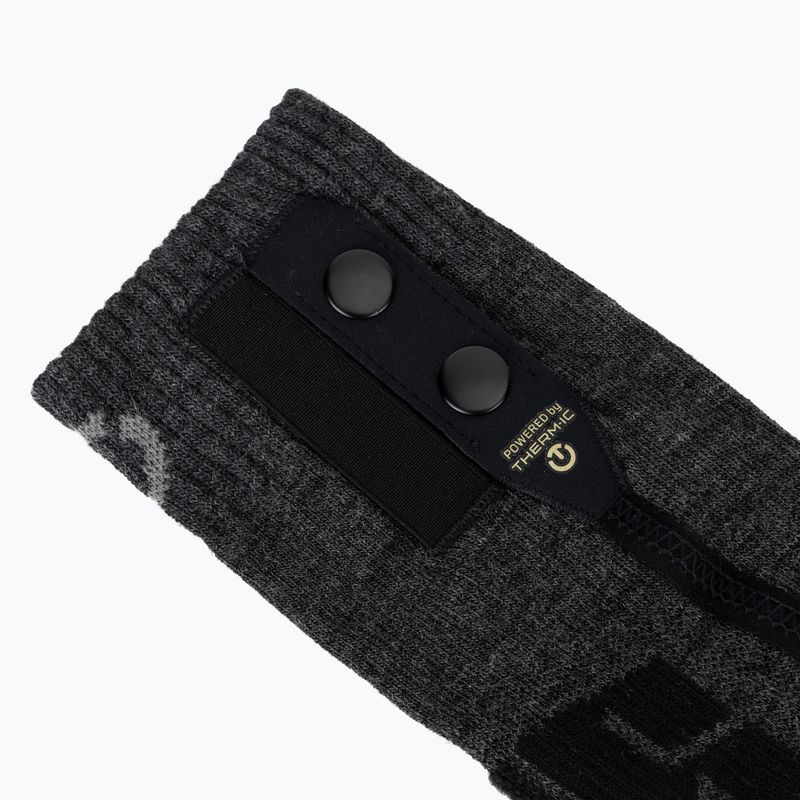 Skarpety ogrzewane Therm-ic Comfort Socks S.E.T grey/ black 4