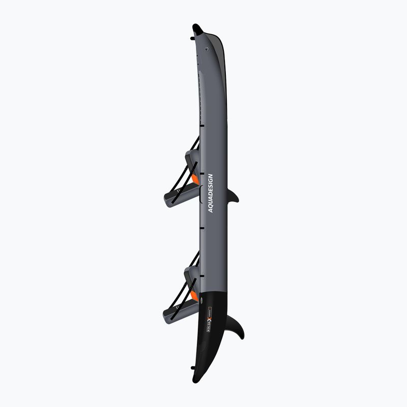 Kajak pompowany 2-osobowy AQUADESIGN Koloa X´Perience 2 360 cm black/grey 3