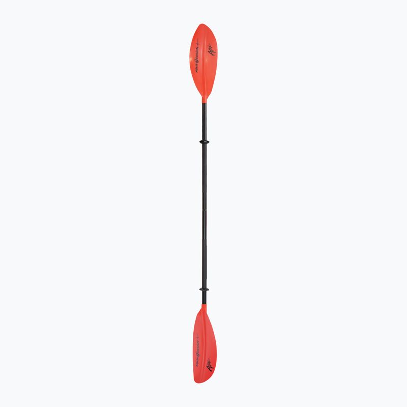 Wiosło kajakowe 4-częściowe AQUADESIGN K1 Attak 4 red