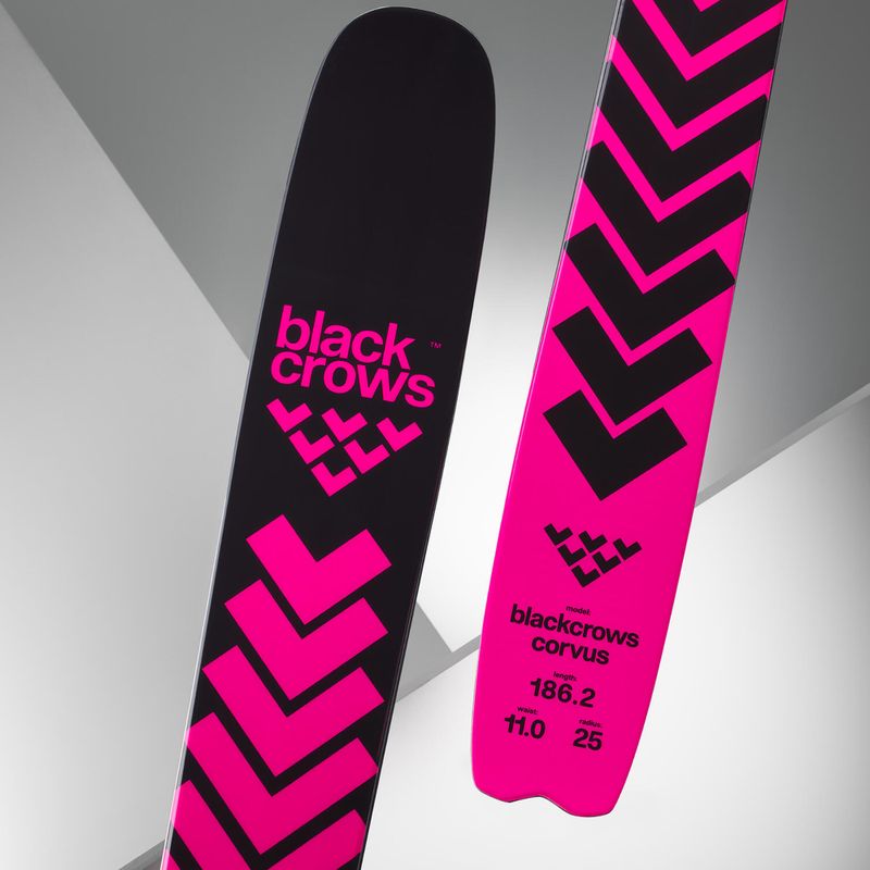 Narty zjazdowe Black Crows Corvus 2025 pink 4