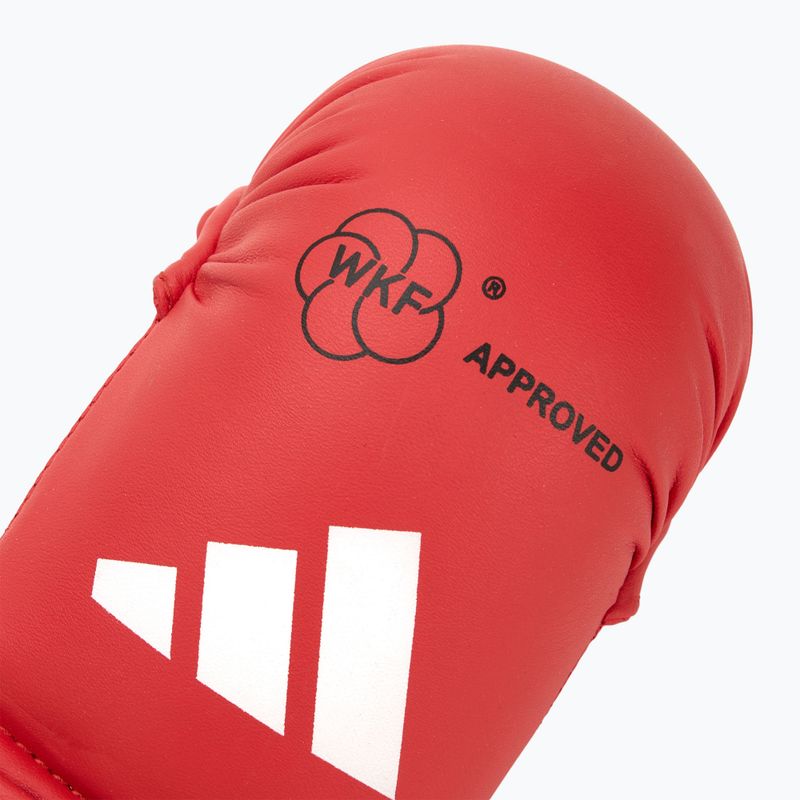Ochraniacze na dłonie adidas WKF red 4