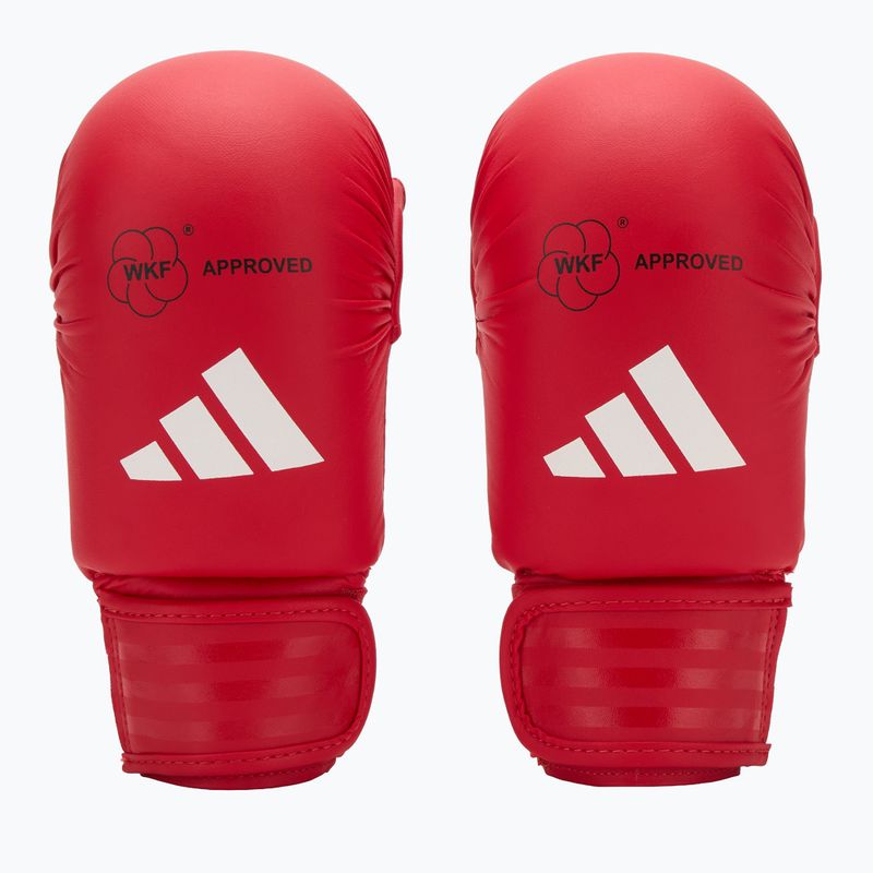 Ochraniacze na dłonie adidas WKF red 2