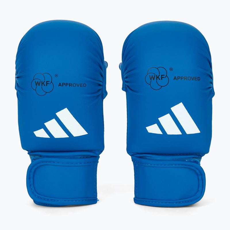 Ochraniacze na dłonie adidas WKF blue 2