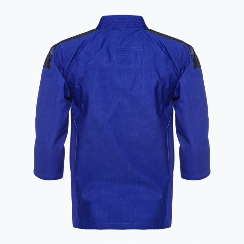 GI do brazylijskiego jiu-jitsu adidas Response 2.0 blue 3