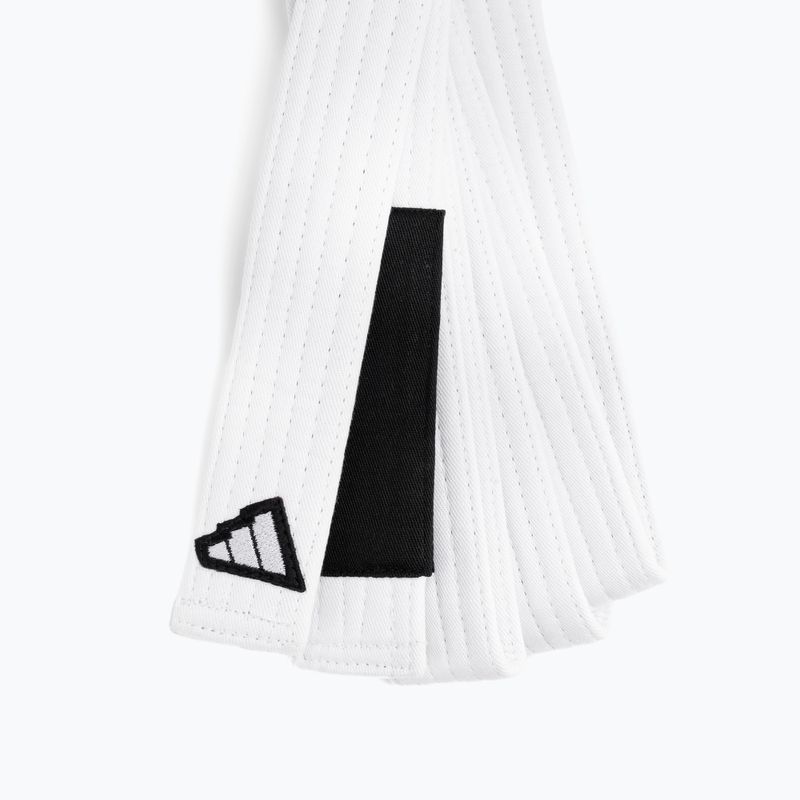 Pas do brazylijskiego jiu-jitsu adidas Separate white 2