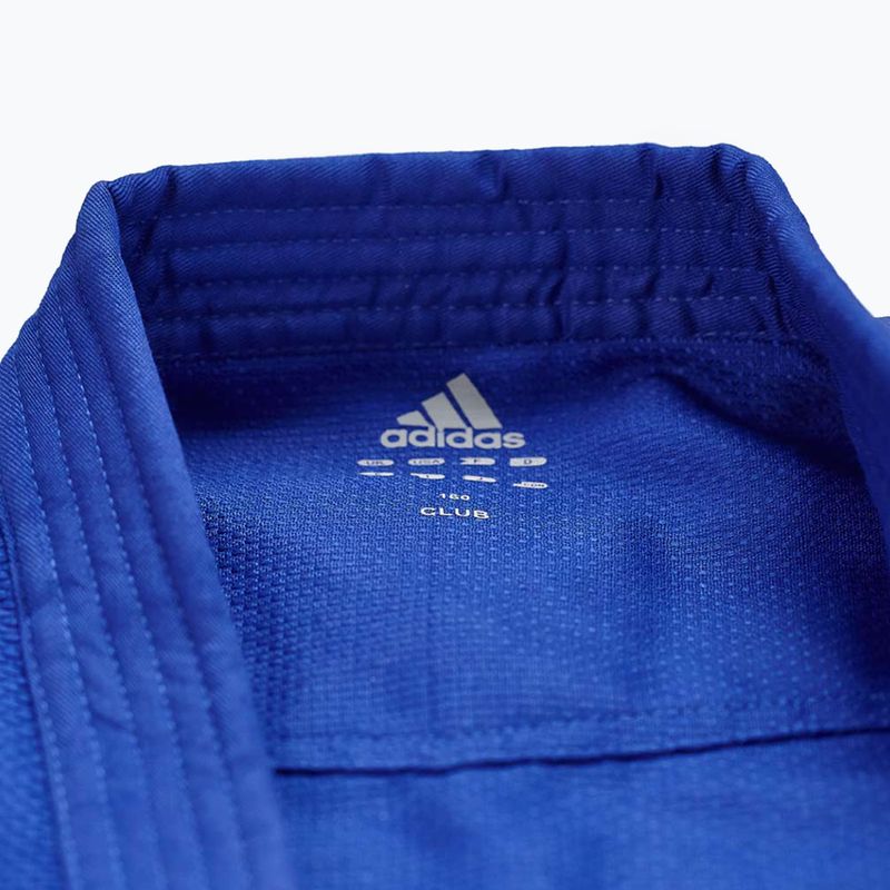 Judoga dziecięca adidas Club niebieska J350BLUE 4