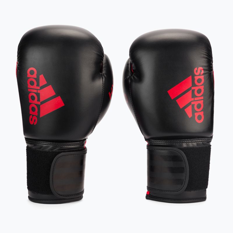 Rękawice bokserskie adidas Hybrid 50 czarne ADIH50 2
