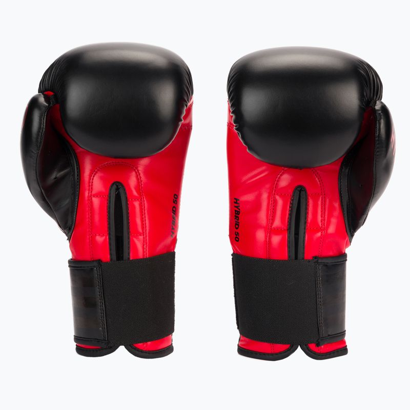 Rękawice bokserskie adidas Hybrid 50 czarne ADIH50 4