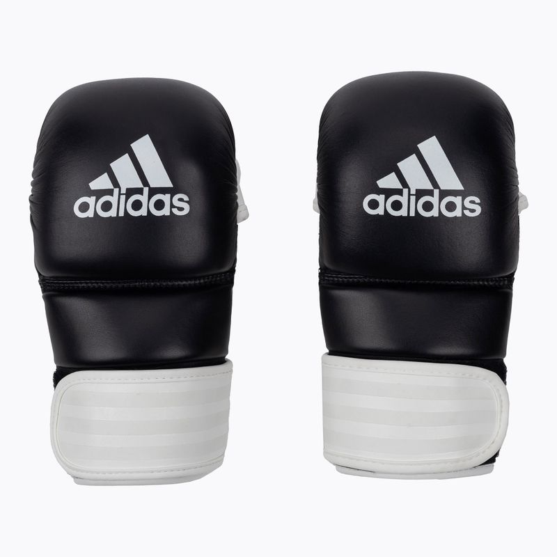 Rękawice grapplingowe adidas białe ADICSG061