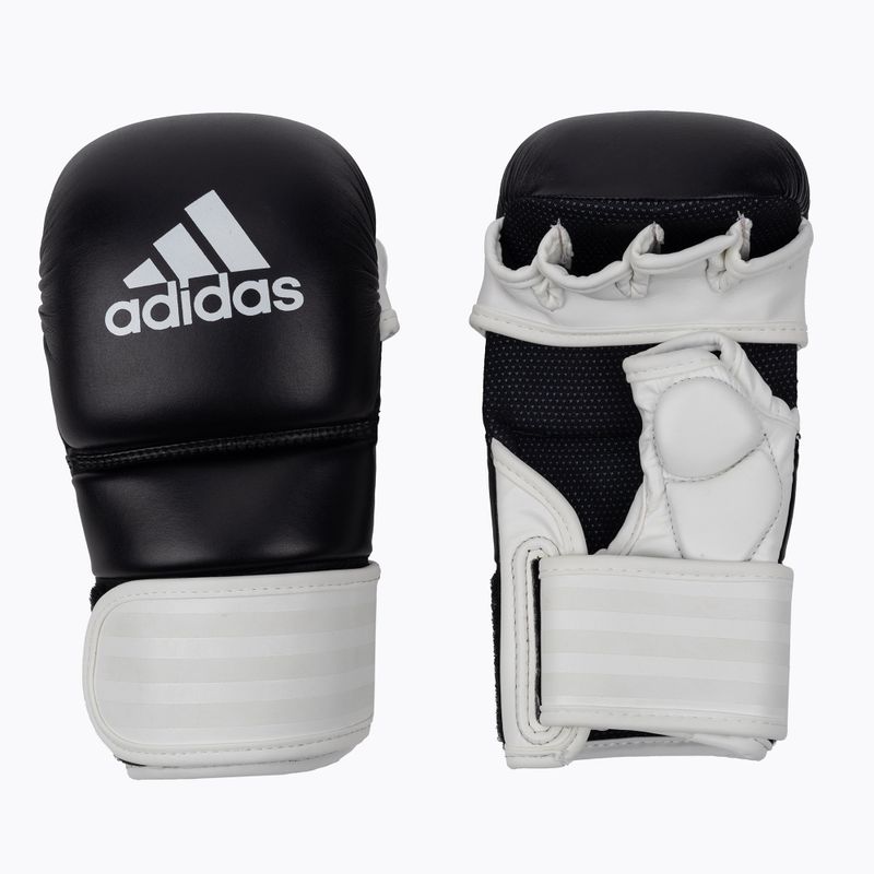 Rękawice grapplingowe adidas białe ADICSG061 3