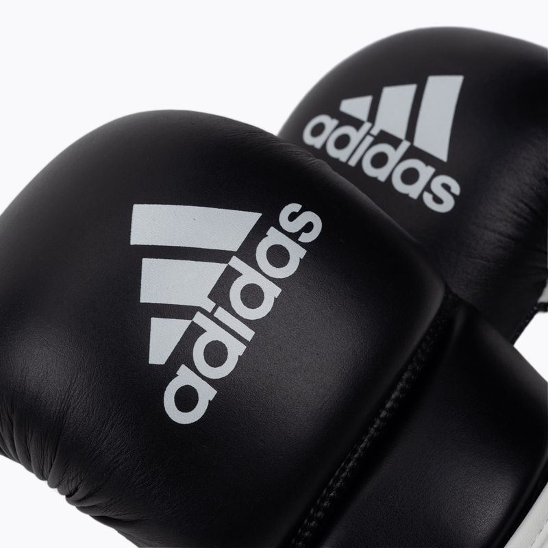 Rękawice grapplingowe adidas białe ADICSG061 5