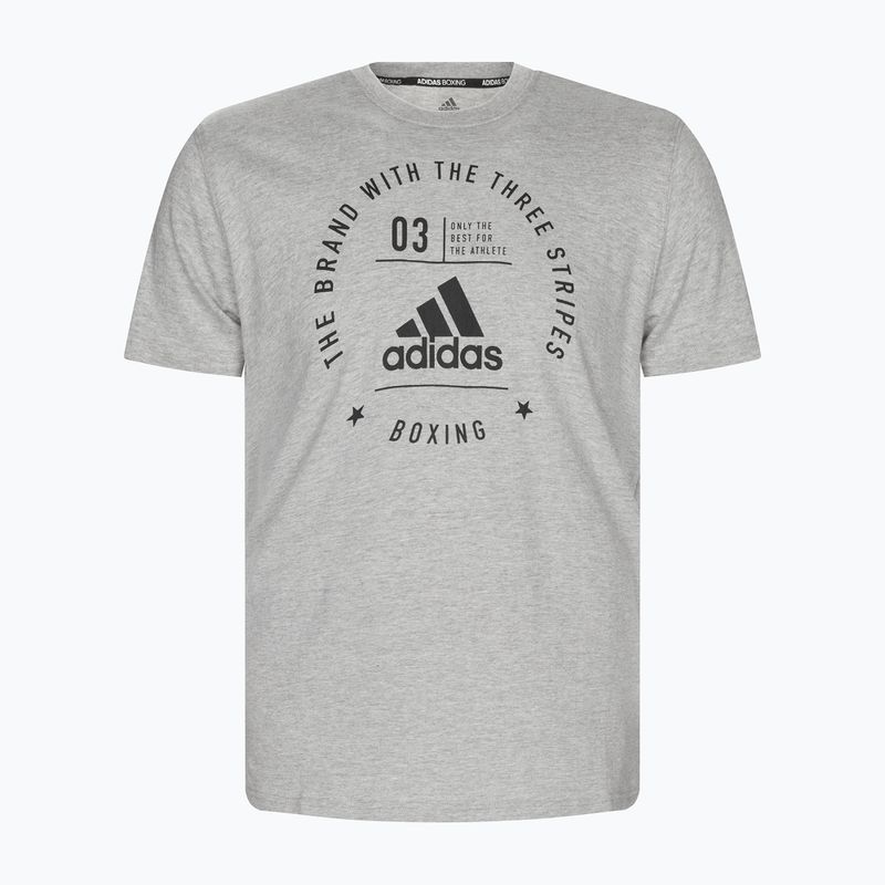 Koszulka treningowa adidas Boxing szara ADICL01B