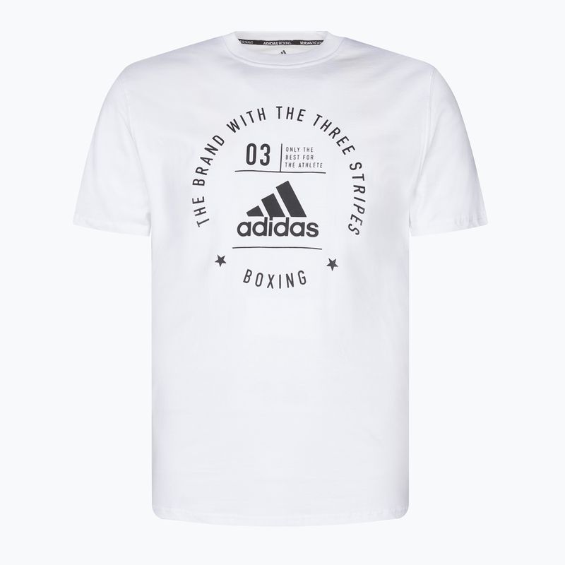 Koszulka treningowa adidas Boxing biała ADICL01B