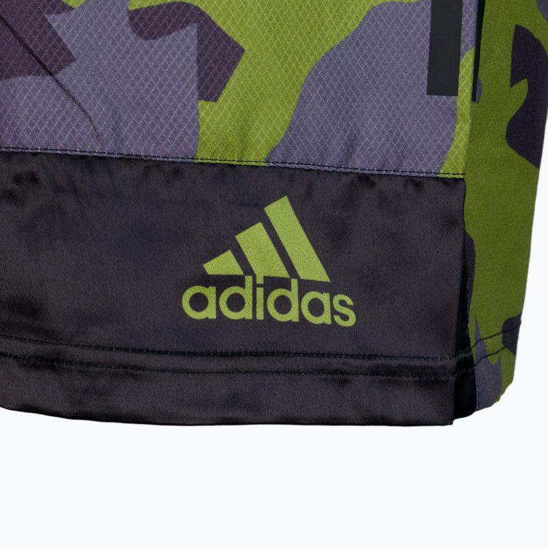 Spodenki bokserskie adidas Multiboxing zielone ADISMB03 3