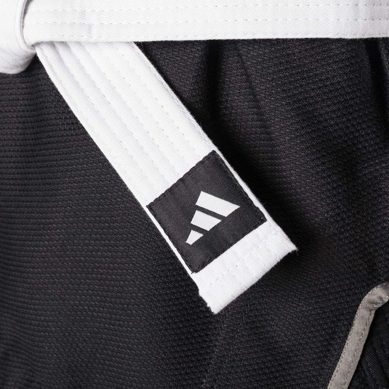 GI do brazylijskiego jiu-jitsu adidas Rookie black/gold 6