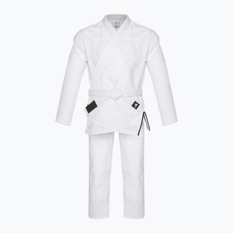 GI do brazylijskiego jiu-jitsu adidas Rookie white/gradient blue