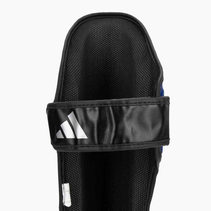 Ochraniacze piszczeli i stóp adidas Pro blue/silver 7