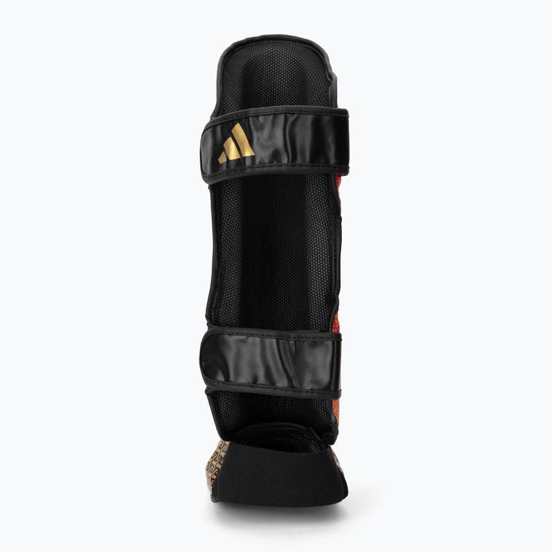 Ochraniacze piszczeli i stóp adidas Pro red/gold 4