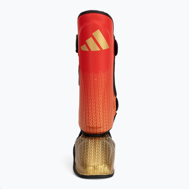 Ochraniacze piszczeli i stóp adidas Pro red/gold 5