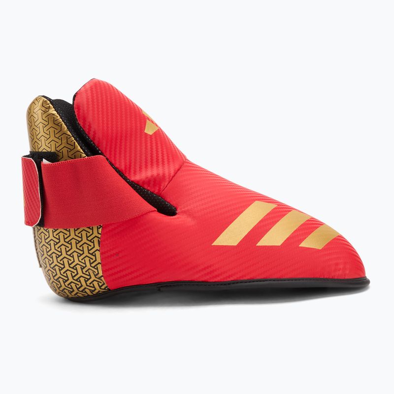 Ochraniacze stóp adidas Pro red/gold 2