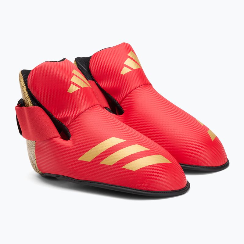 Ochraniacze stóp adidas Pro red/gold 8
