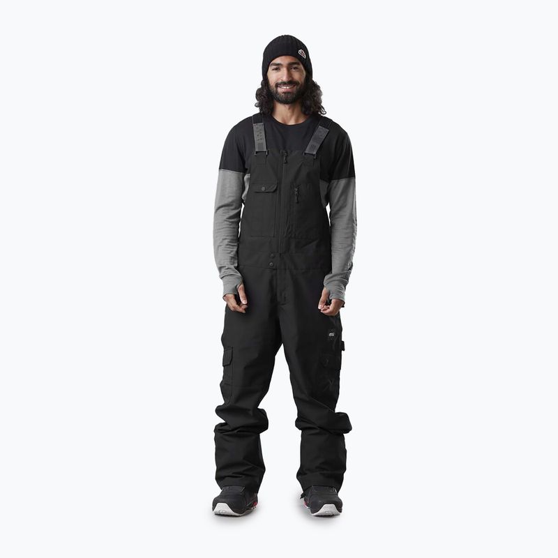 Spodnie narciarskie męskie Picture Testy Bib 10/10 black
