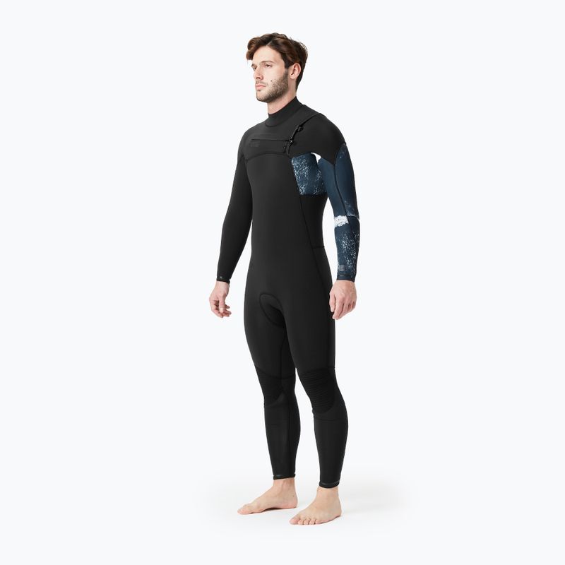 Pianka do pływania męska Picture Equation Print 4/3 mm Front Zip black 7