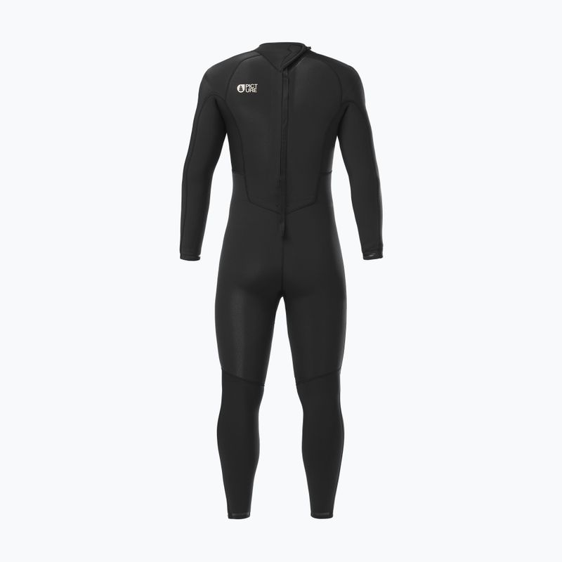 Pianka do pływania męska Picture Equation 4/3 mm Back Zip black 2