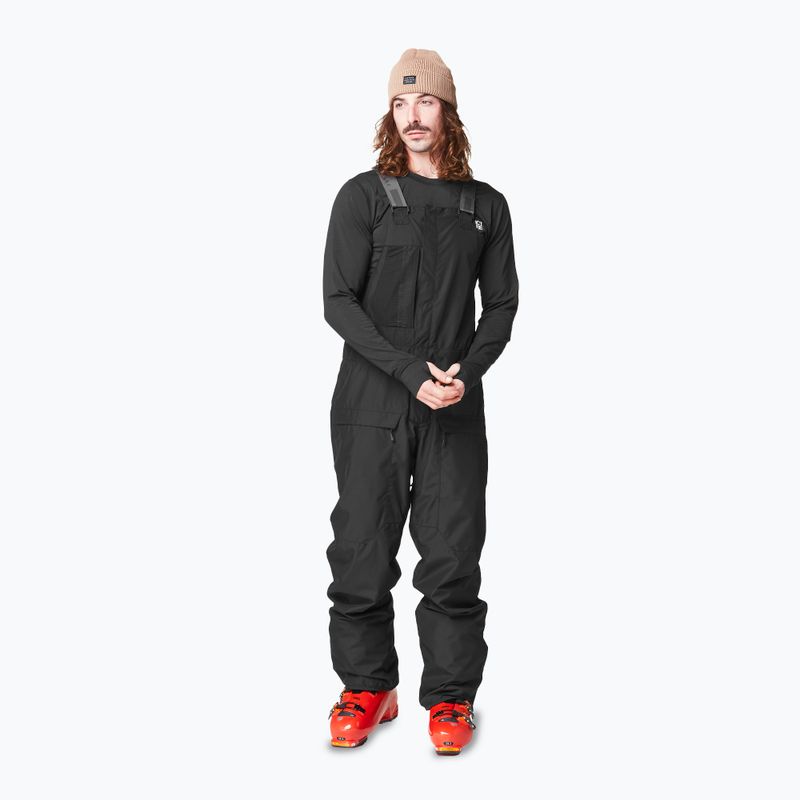 Spodnie narciarskie męskie Picture Testy BIB black