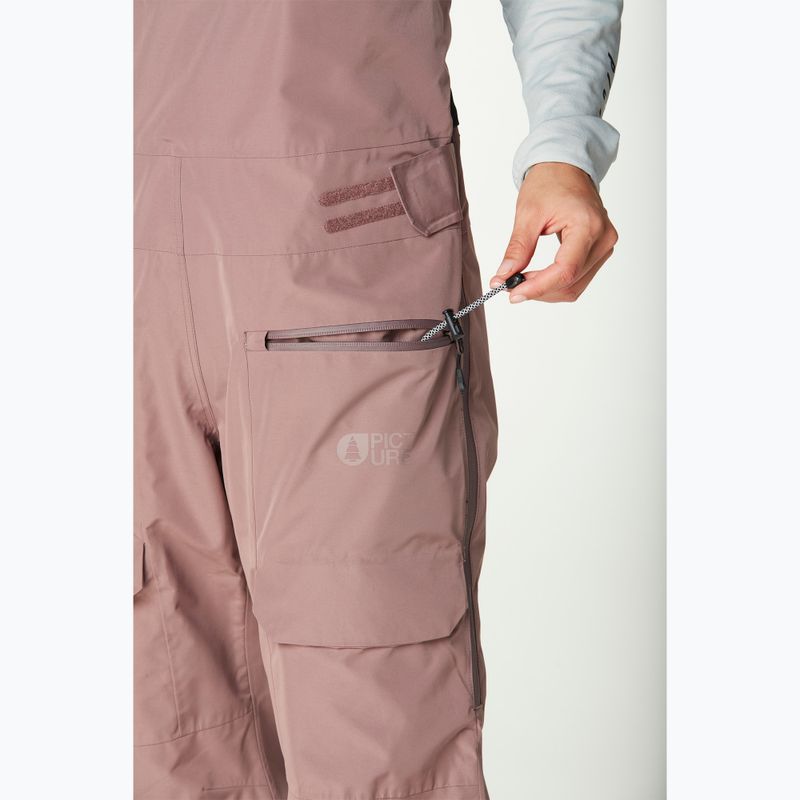 Spodnie narciarskie damskie Picture U62 BIB deep taupe 4